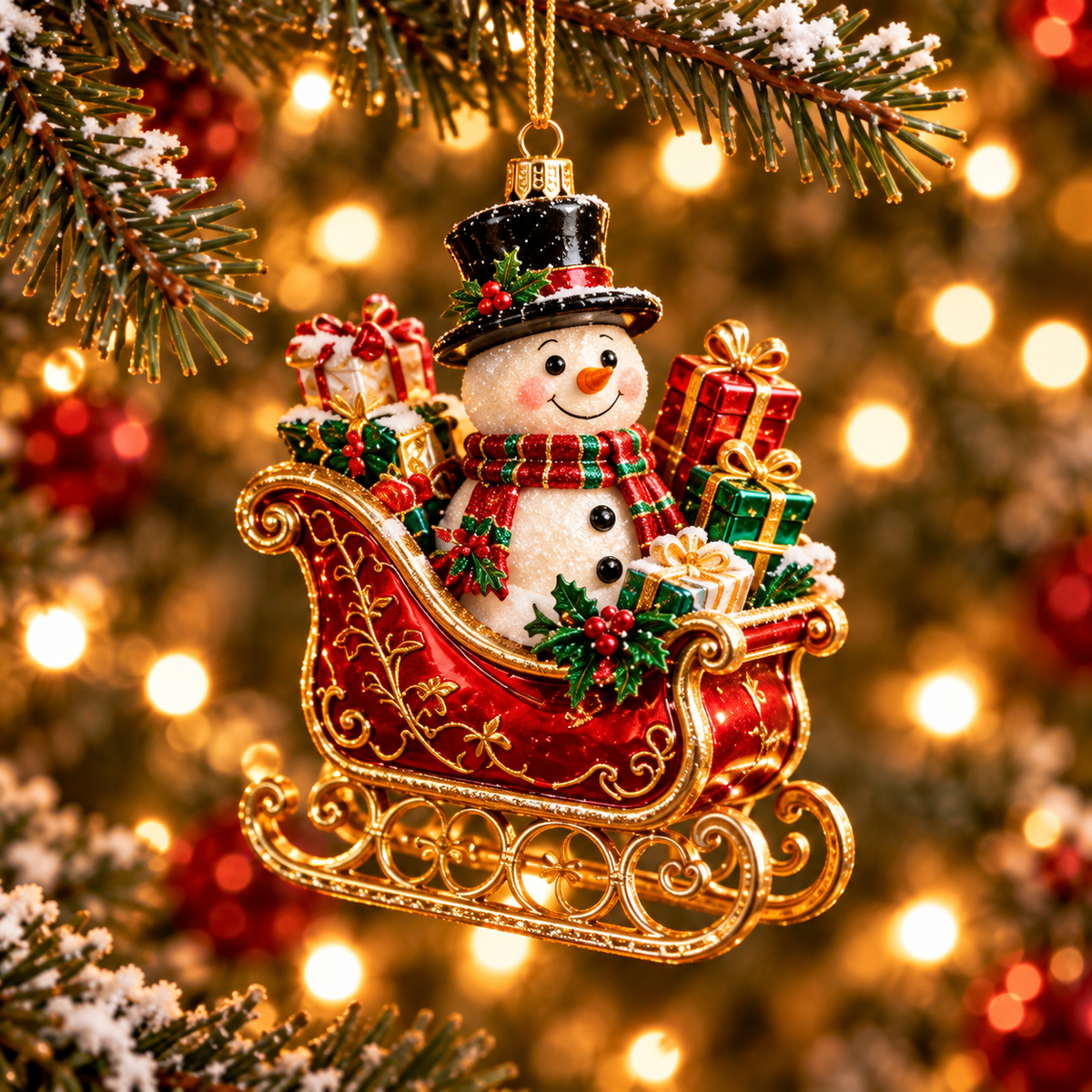 🎄 Vintage Christmas Magic Ornament Collection