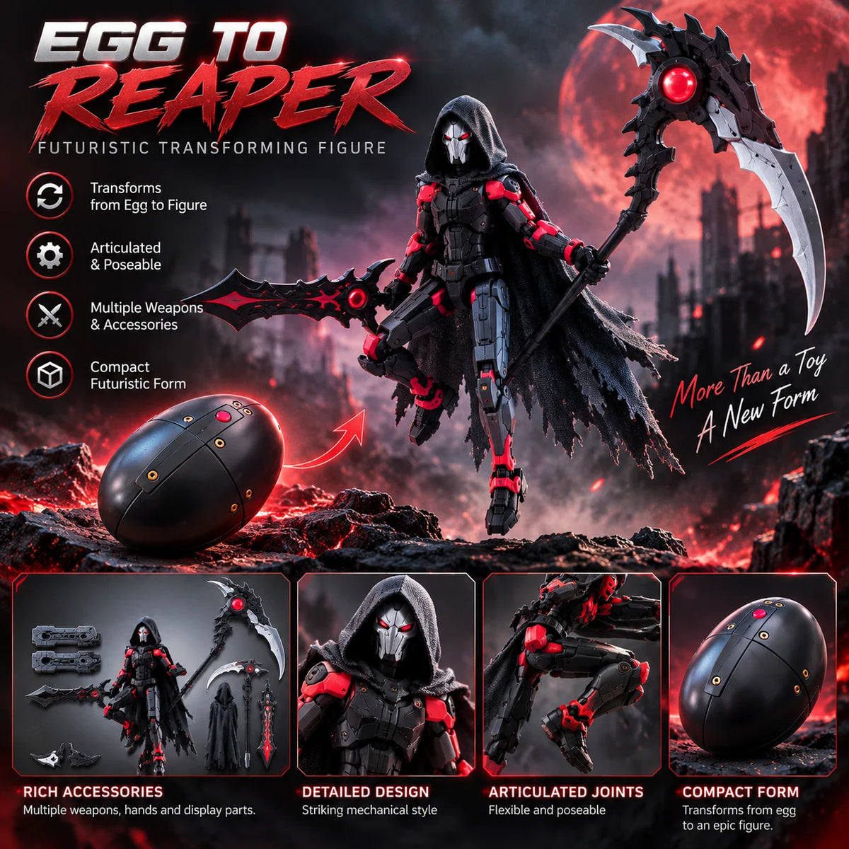 Fantasy Morph Eggs — The Complete Transforming Collection