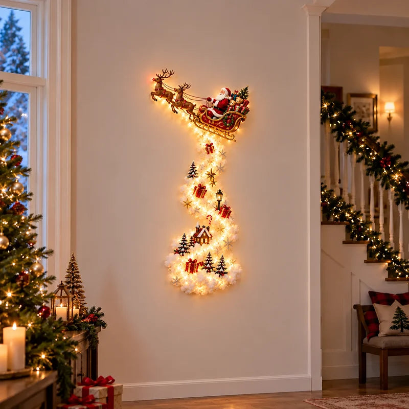 📢Limited-time offer✨ Christmas Magic Trail Wall Light - A Little Christmas Magic, Right on Your Wall