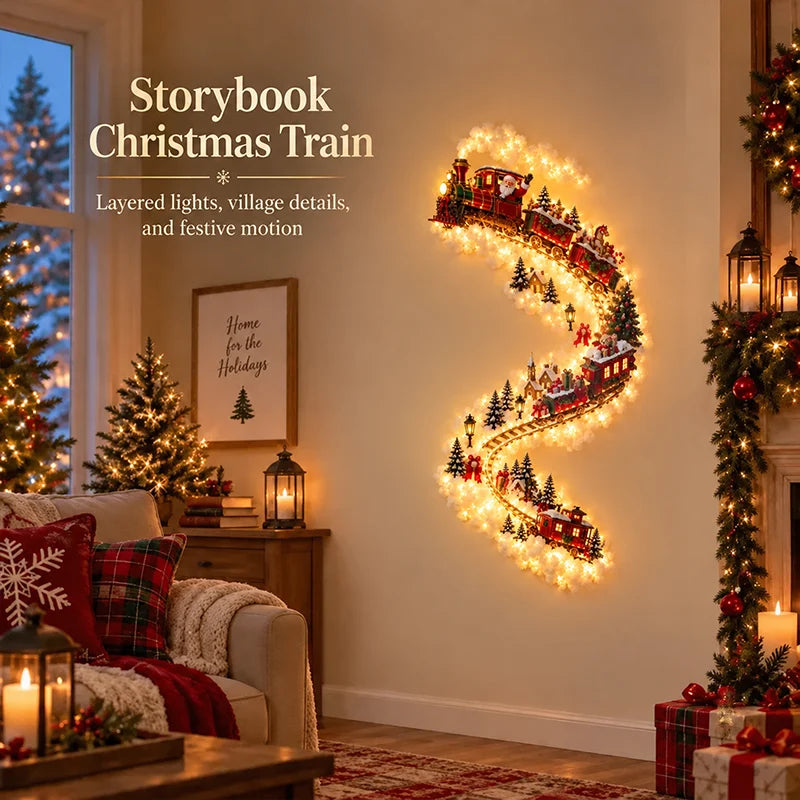 📢Limited-time offer✨ Christmas Magic Trail Wall Light - A Little Christmas Magic, Right on Your Wall