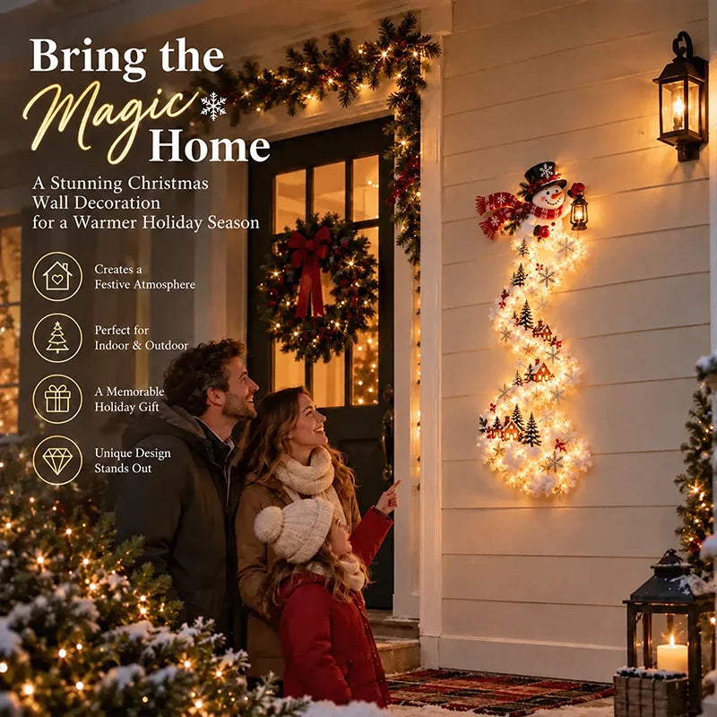 📢Limited-time offer✨ Christmas Magic Trail Wall Light - A Little Christmas Magic, Right on Your Wall