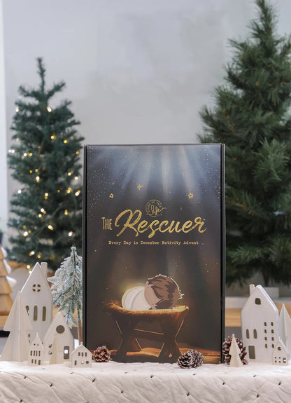 🔥LAST DAY SALE - 49% OFF✨✝️The Rescuer –Nativity Advent Calendar