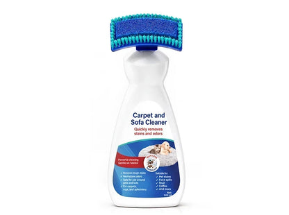 No-Wash Carpet & Sofa Cleaner with Brush