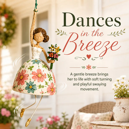 💃🌸Whimsical Dancing Lady Hanging Ornament