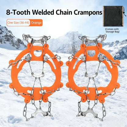 🧊 50% OFF Ice Cleats for Shoes – Anti-Slip Snow Grips for Winter Walking & Hiking