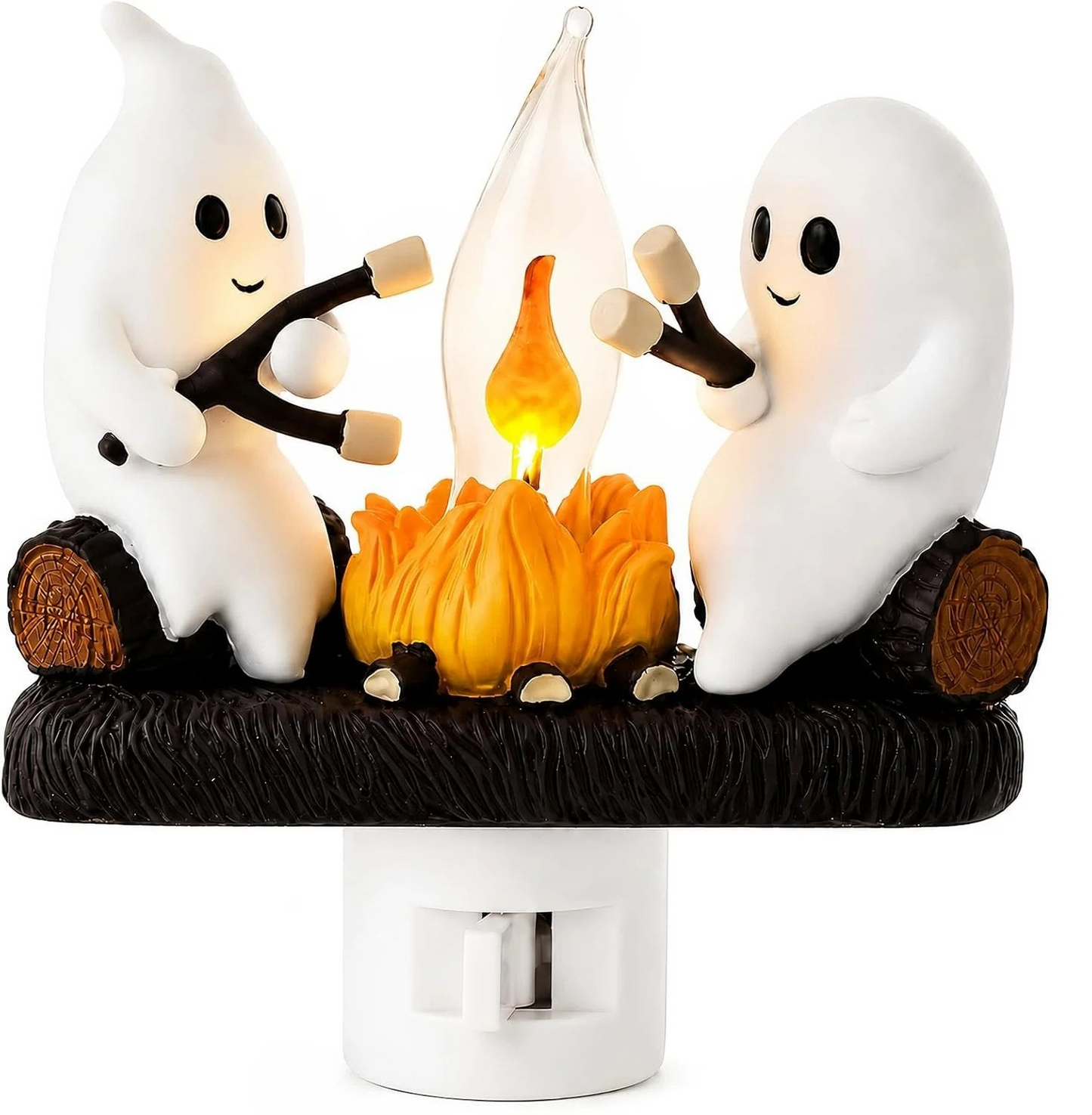 👻 Plug In the Cutest Halloween Glow — Adorable Ghost Outlet Night Light 🎃✨