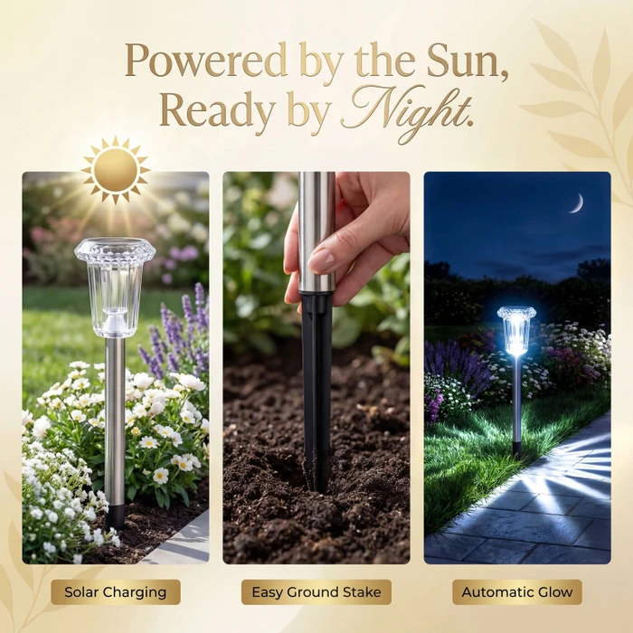 🔥 [LIMITED TIME 50% OFF]🔥 Celestial Solar Pathway Lights