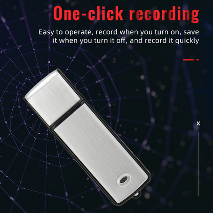 💾Portable High-Definition Noise-Cancelling USB Voice Recorder