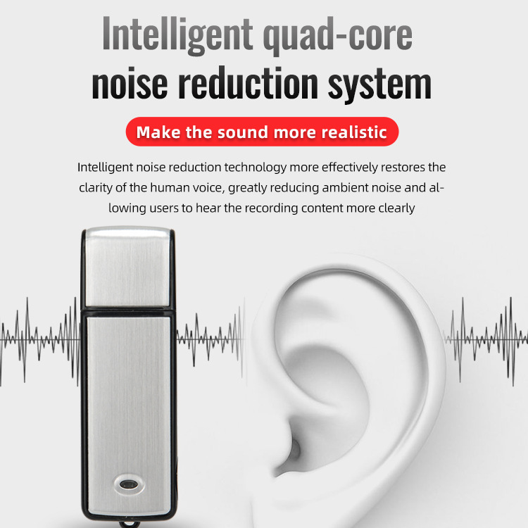 💾Portable High-Definition Noise-Cancelling USB Voice Recorder