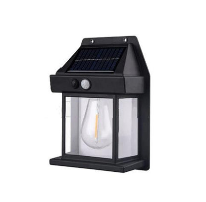 Solar Motion Sensor Wall Light | Waterproof Outdoor Decor Lamp