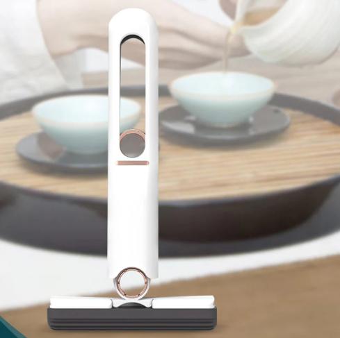 Mini Self-Squeezing Sponge Mop, All-Round Household Water Remover