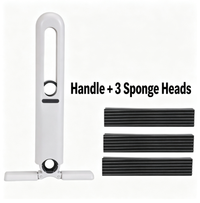 Handle + 3 Sponge Heads