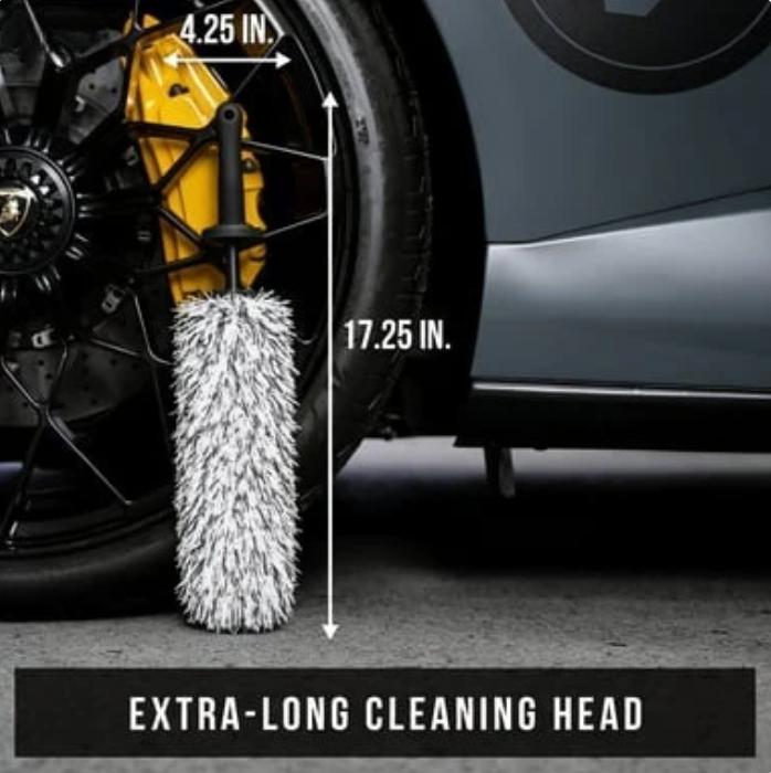 Microfiber Long Wheel Cleaning Brush