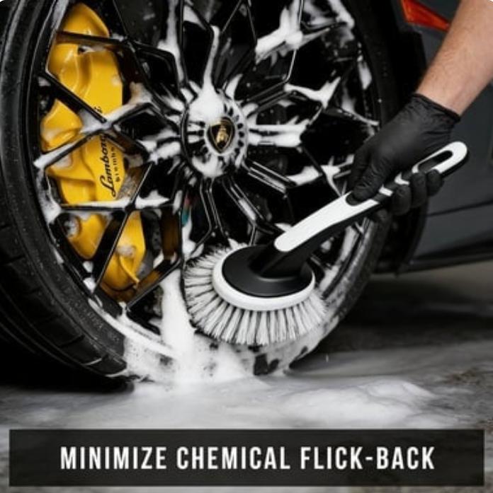 Microfiber Long Wheel Cleaning Brush