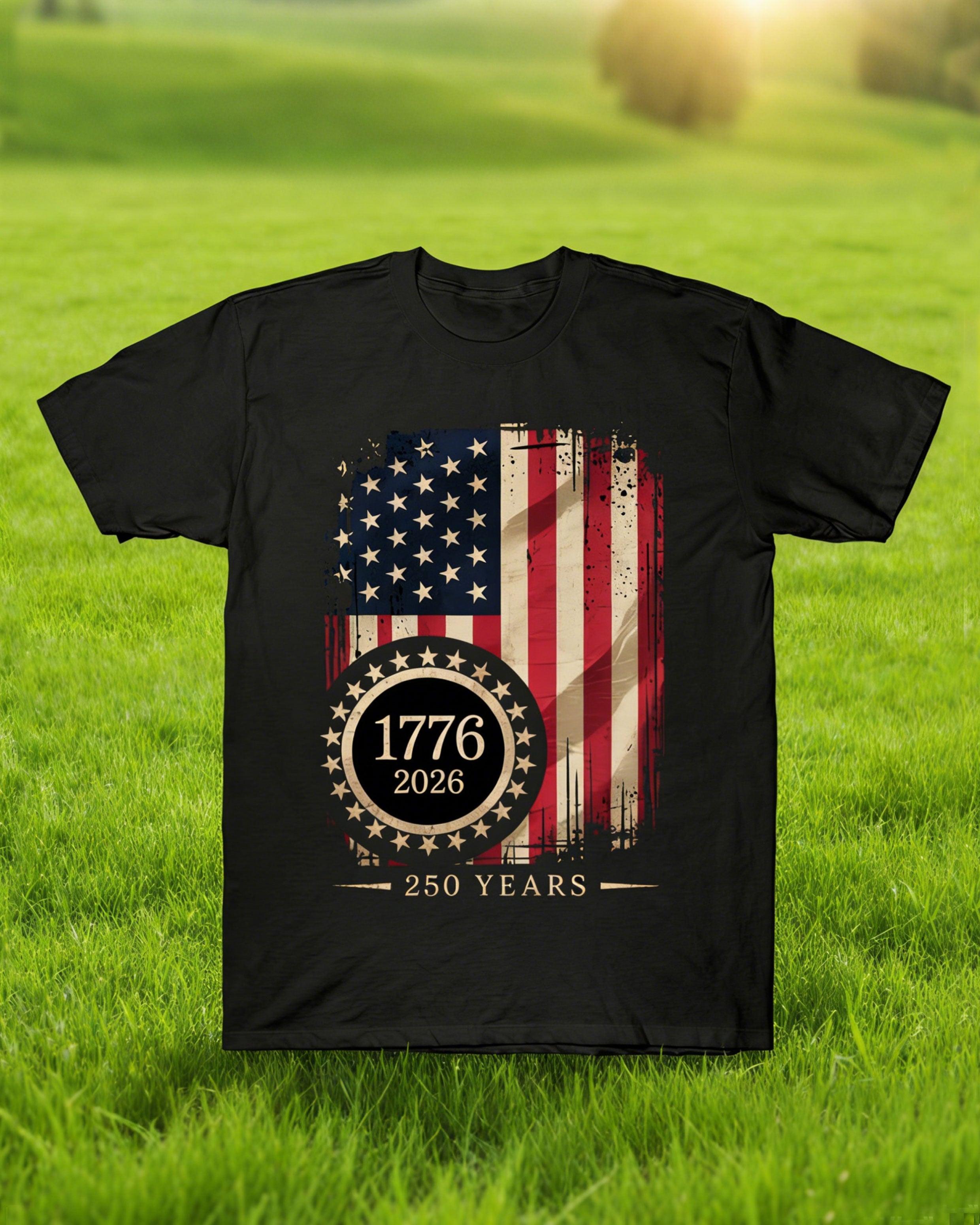 American Flag Commemorative Tee