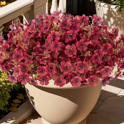 🏆 50K+ SOLD! 💐Lifelike UV-Resistant Sunset Mums – Waterproof, Windproof & Perfect for Fall Decor 🍂