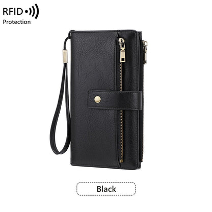 Women's RFID Blocking Leather Wallet