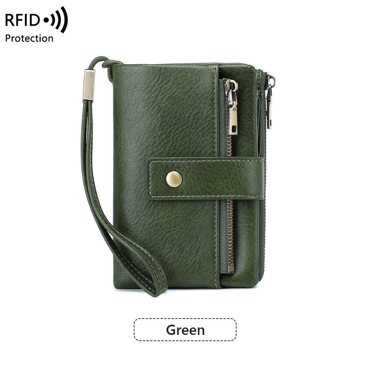 Women's RFID Blocking Leather Wallet