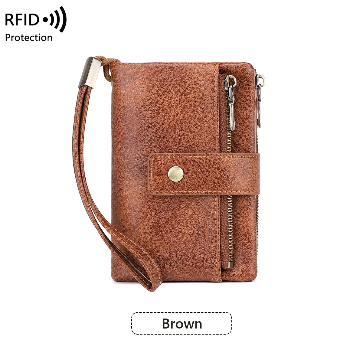 Women's RFID Blocking Leather Wallet