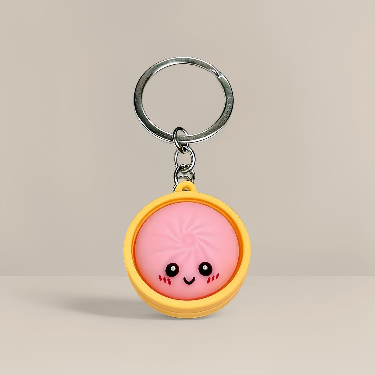 Cute Mini Dumpling Keychain