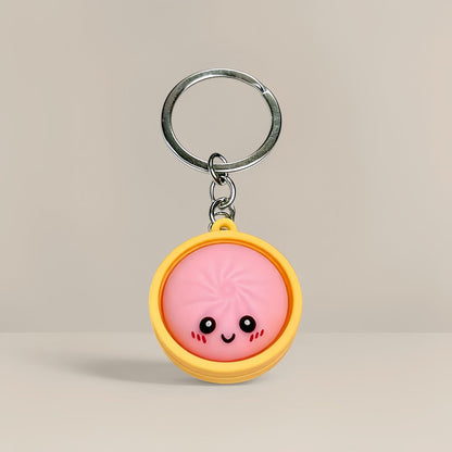 Cute Mini Dumpling Keychain
