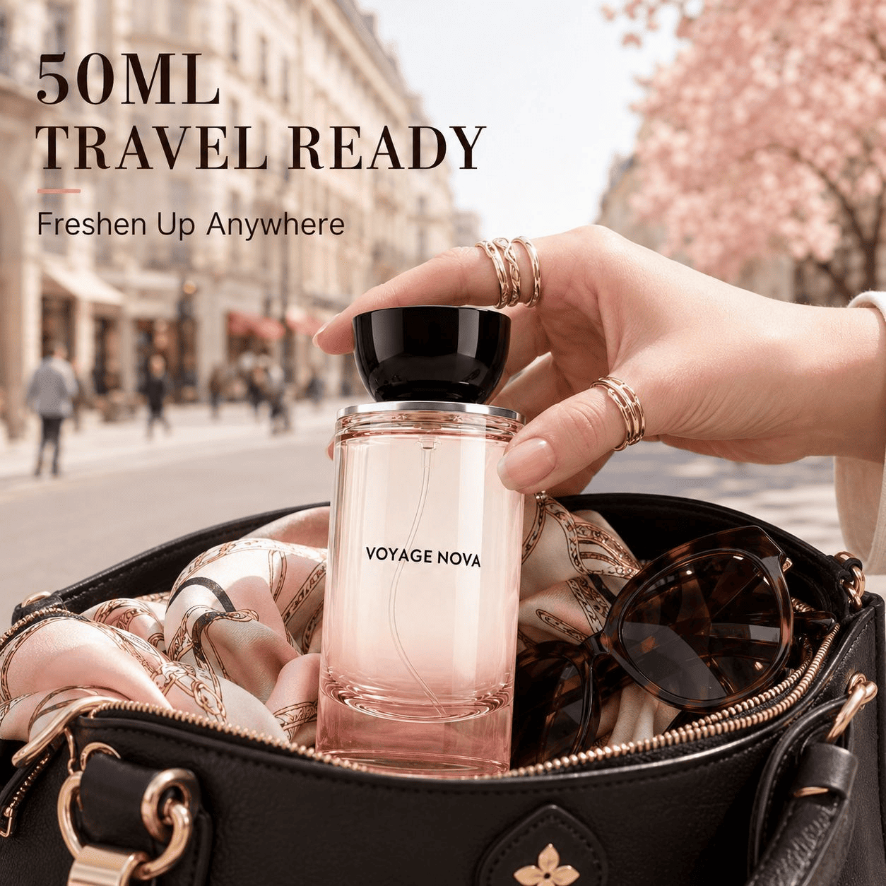 Voyage Nova | Rosey Fruity Floral | Extrait De Parfum | Long Lasting Luxury Fragrance