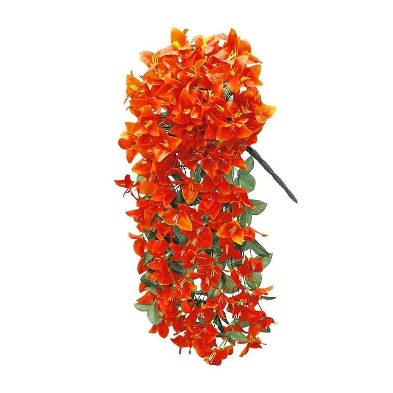 🔥2026 Hot Sale🔥Artificial Bougainvillea Hanging Basket With Trailing Flowers