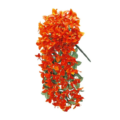 🔥2026 Hot Sale🔥Artificial Bougainvillea Hanging Basket With Trailing Flowers