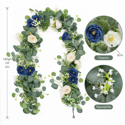🔥Hot Sale 🌹Artificial Rose Garland Flower Vine