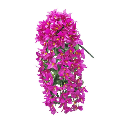 🔥2026 Hot Sale🔥Artificial Bougainvillea Hanging Basket With Trailing Flowers