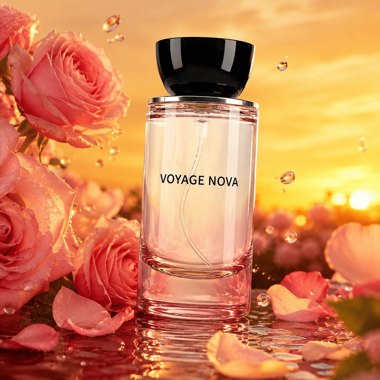 Voyage Nova | Rosey Fruity Floral | Extrait De Parfum | Long Lasting Luxury Fragrance