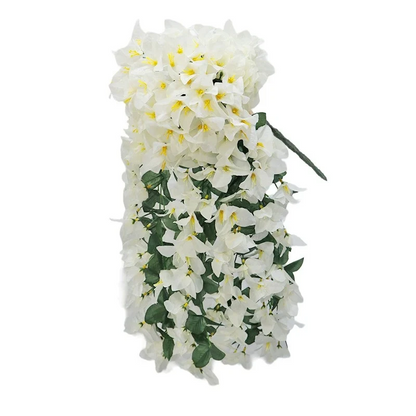 🔥2026 Hot Sale🔥Artificial Bougainvillea Hanging Basket With Trailing Flowers