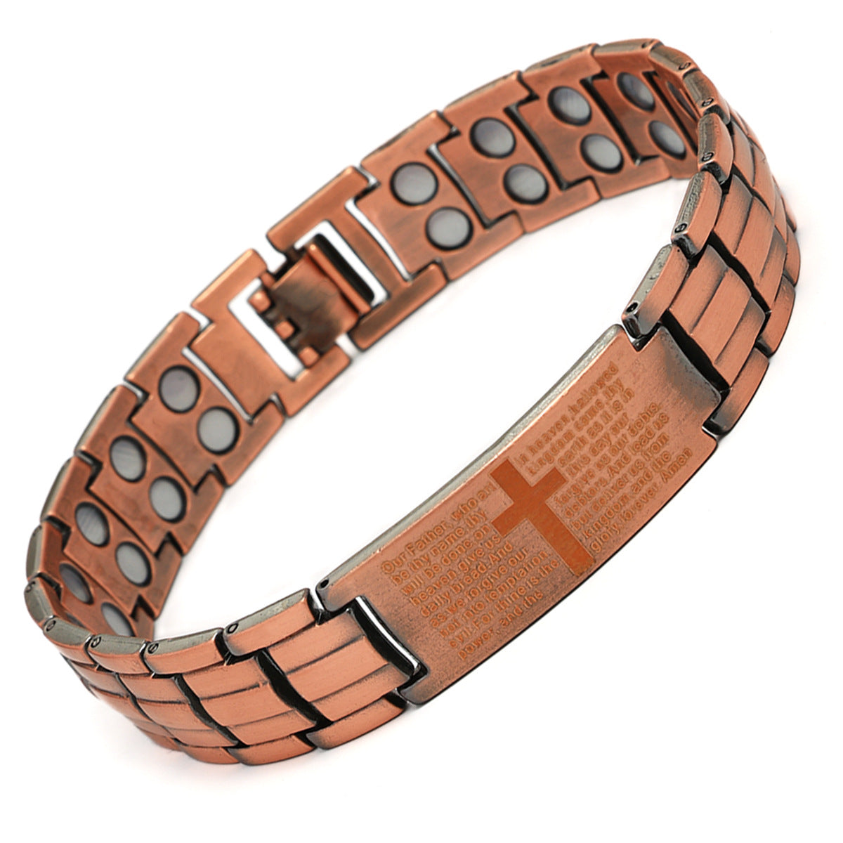 Retro Copper Magnetic Bracelet | Multi-Style Unisex Versatile Bangle
