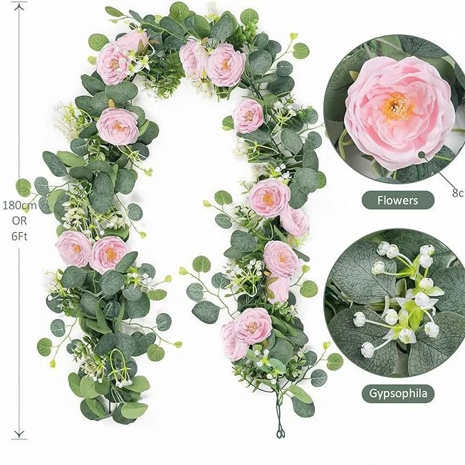 🔥Hot Sale 🌹Artificial Rose Garland Flower Vine