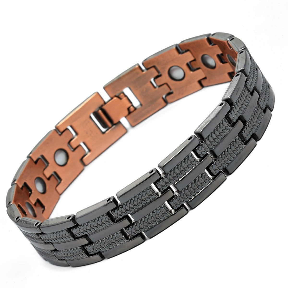 Retro Copper Magnetic Bracelet | Multi-Style Unisex Versatile Bangle