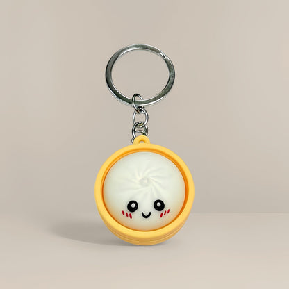 Cute Mini Dumpling Keychain