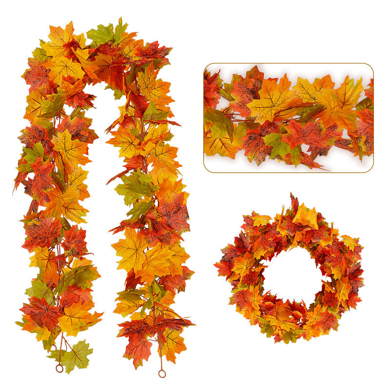🍁 Last Chance! Cozy Amber Glow Fall Garland - 60% OFF 🔥