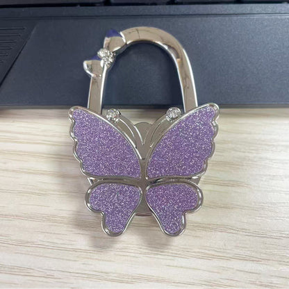 Foldable Butterfly Purse Hanger, Portable Table Hook