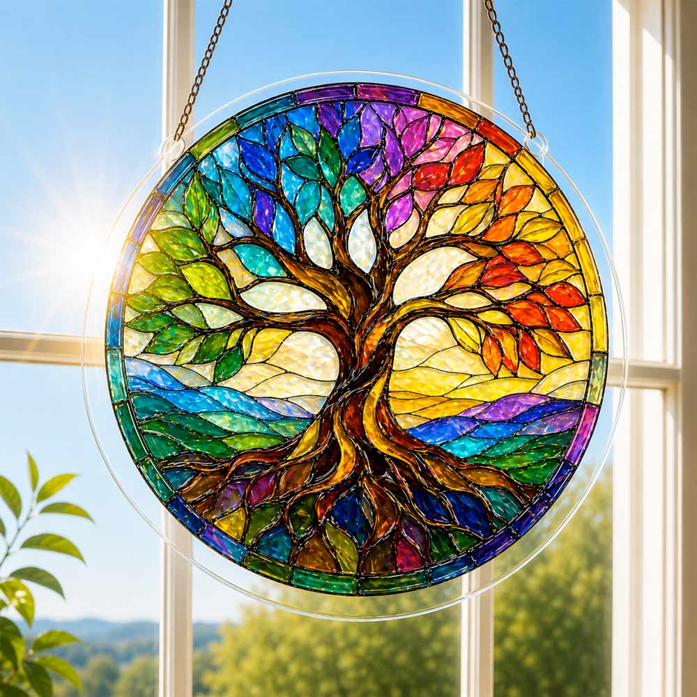 Acrylic Jigsaw Puzzle Radiant Tree - Acrylic Jigsaw Puzzle
