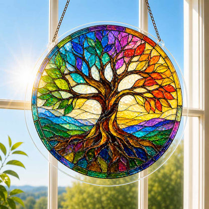 Acrylic Jigsaw Puzzle Radiant Tree - Acrylic Jigsaw Puzzle