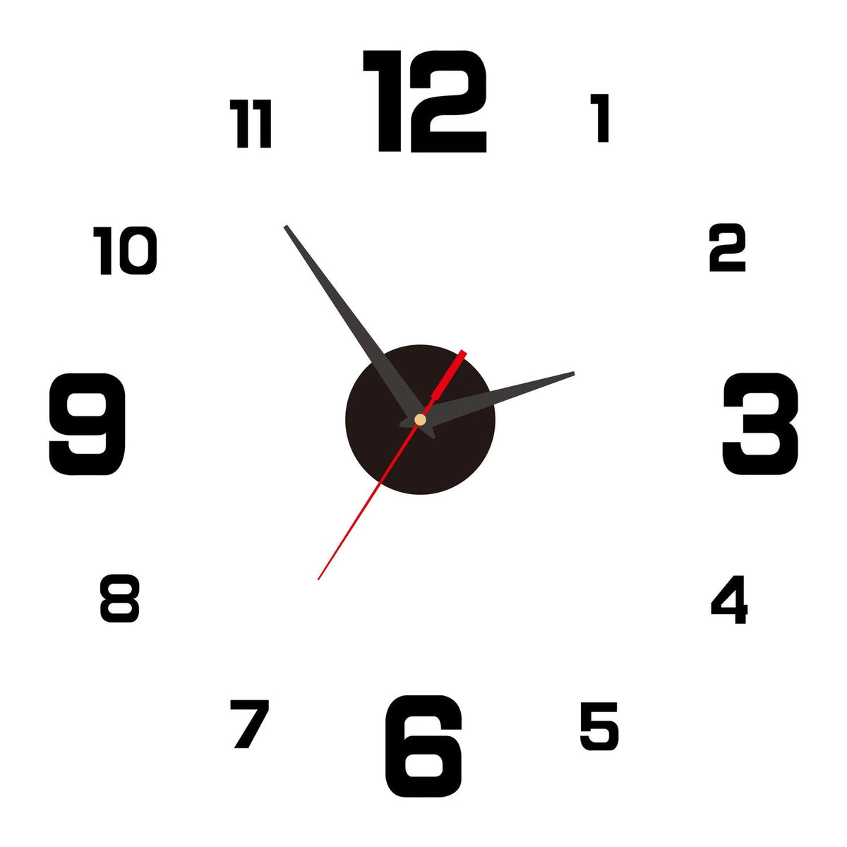 🥳2026 HOT SALE🥳⏰3D DIY Luminous Acrylic Wall Clock Set