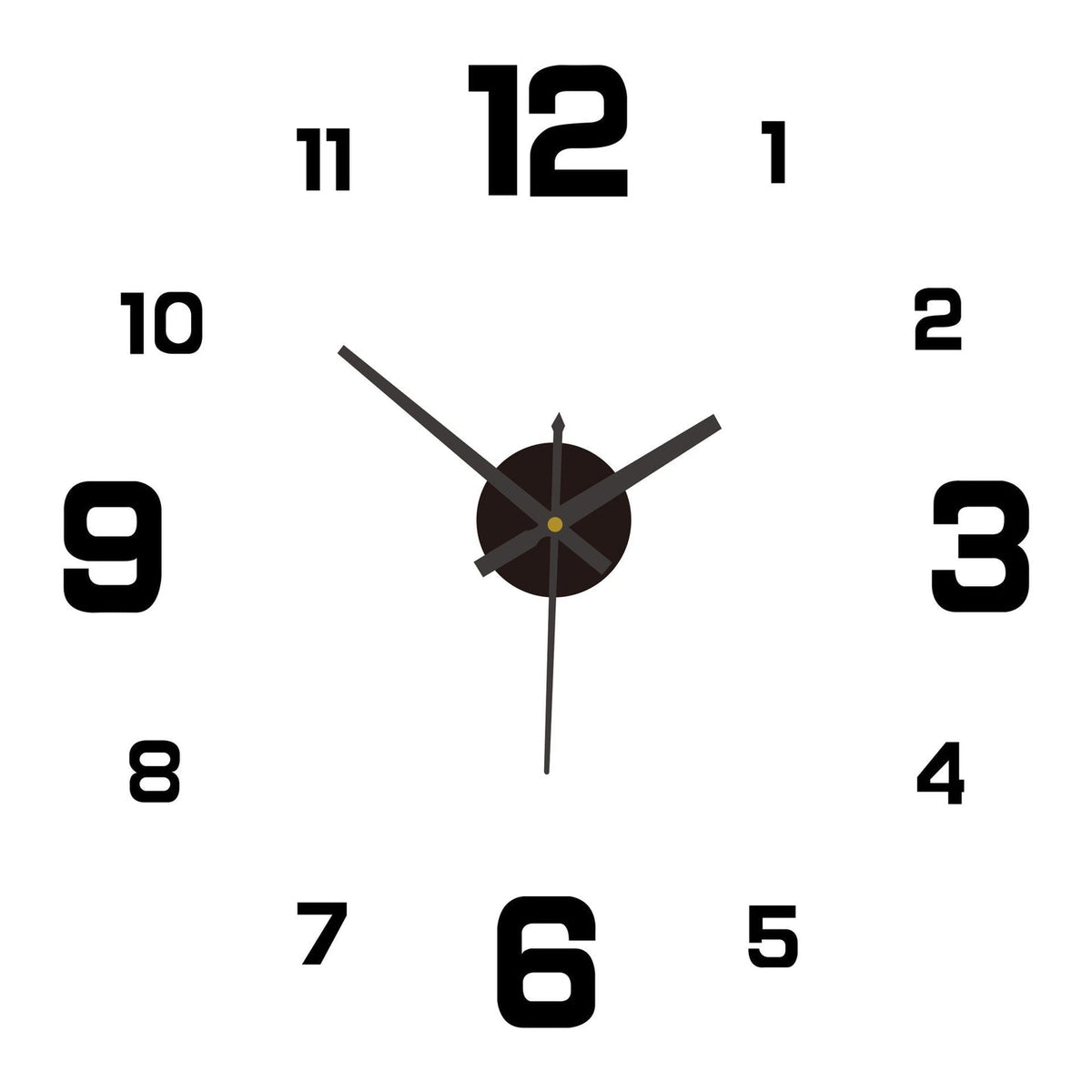 ⏰3D DIY Luminous Acrylic Wall Clock – Modern Decorative Clock Set