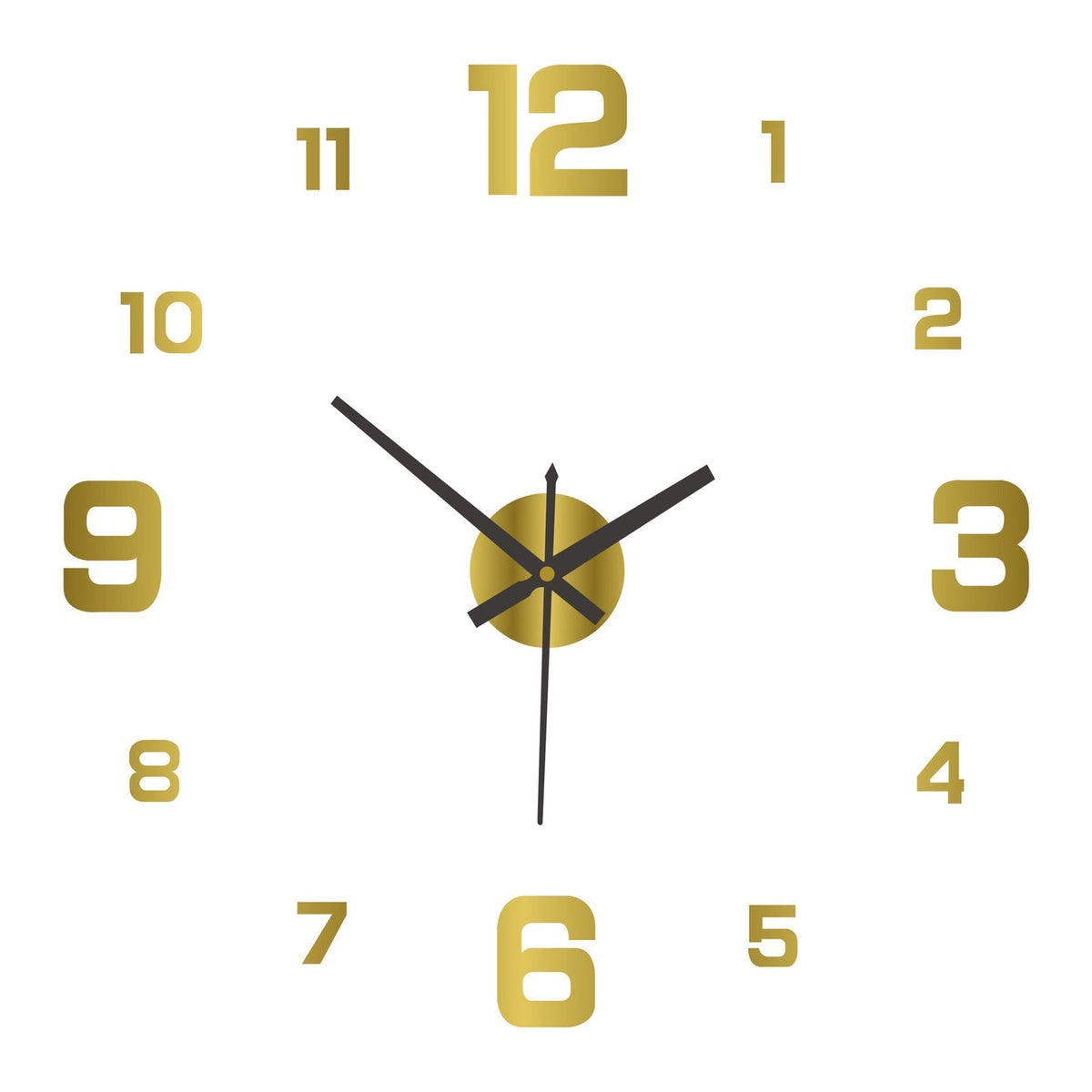 ⏰3D DIY Luminous Acrylic Wall Clock – Modern Decorative Clock Set