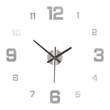 🥳2026 HOT SALE🥳⏰3D DIY Luminous Acrylic Wall Clock Set
