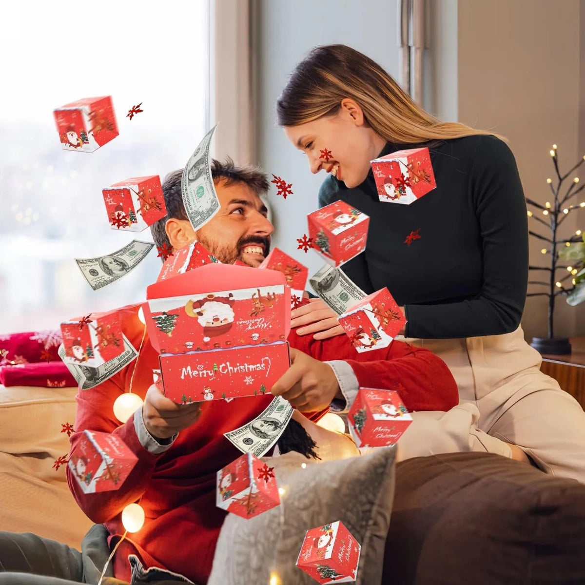🎄 Christmas Pop-Up Surprise Gift Box Set