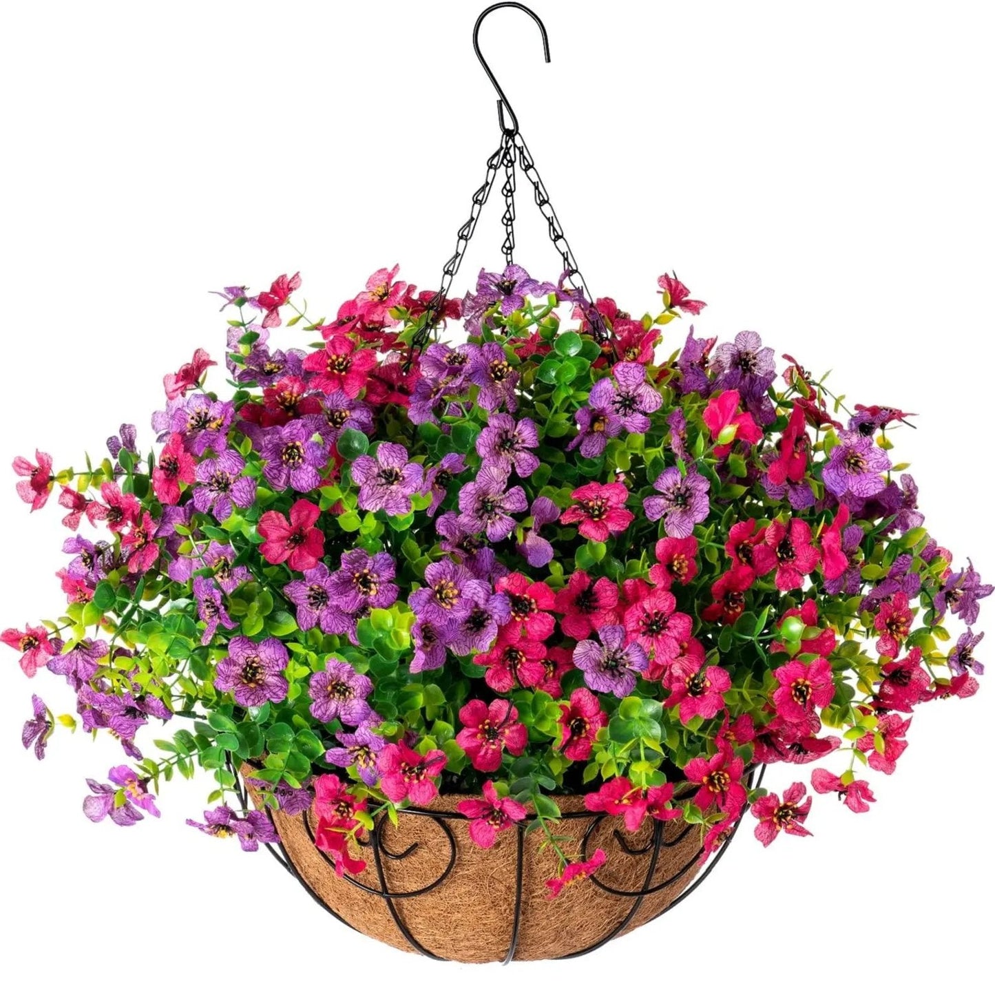 UV Resistant Look Real Colorful Spring Flowers