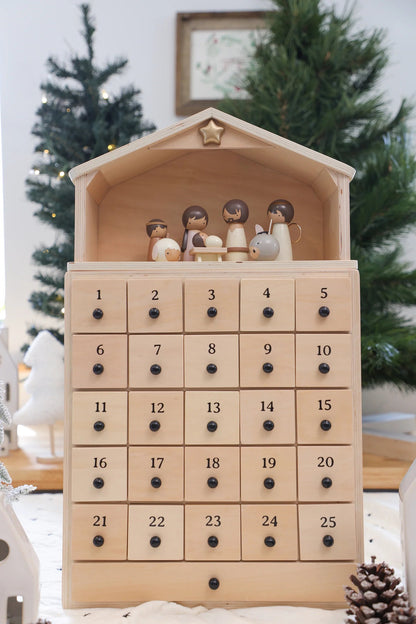 🔥LAST DAY SALE - 49% OFF✨✝️The Rescuer –Nativity Advent Calendar