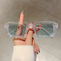 Transparent & blue