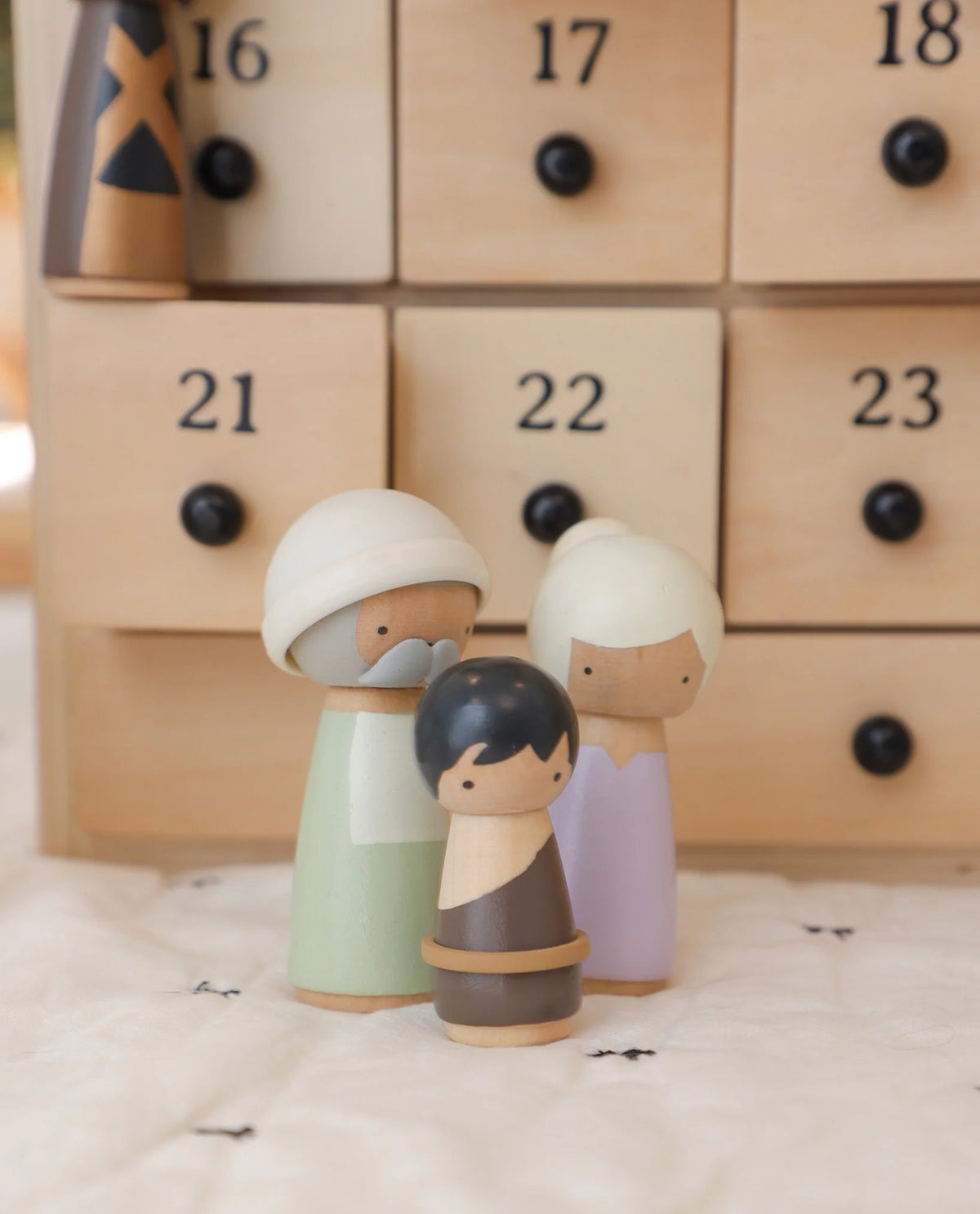 🔥LAST DAY SALE - 49% OFF✨✝️The Rescuer –Nativity Advent Calendar