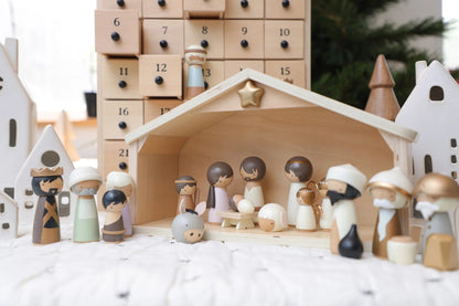 🔥LAST DAY SALE - 49% OFF✨✝️The Rescuer –Nativity Advent Calendar